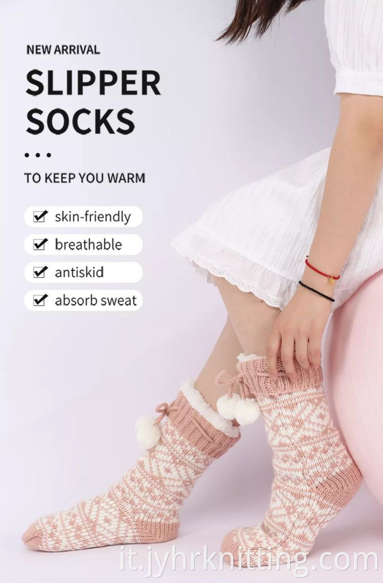 Cozy Slipper Socks Women